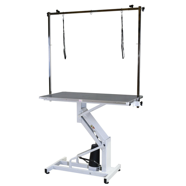 Blovi Venus - hydraulic lift grooming table, top.