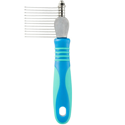 Vivog side slicker brush for medium and large dogs, 12 teeth.