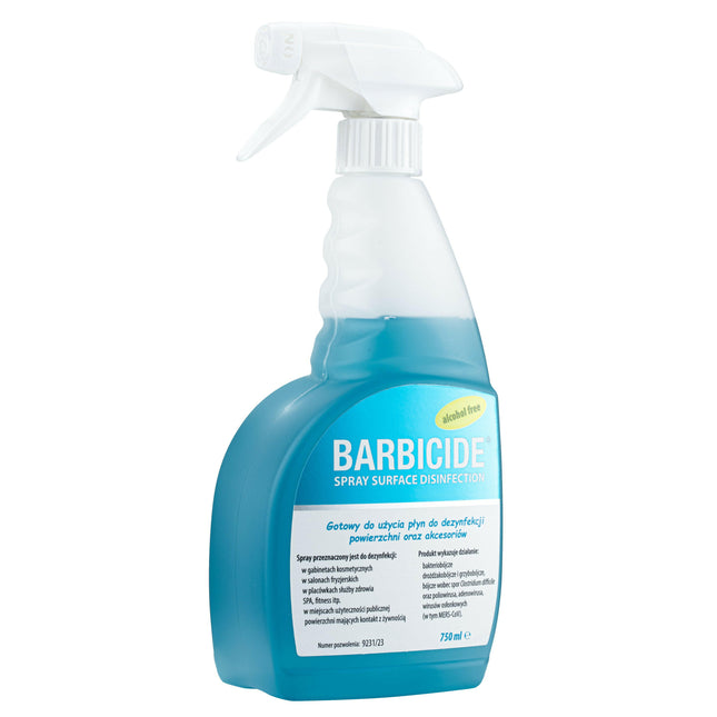 Barbicide disinfectant solution for all surfaces, unscented.