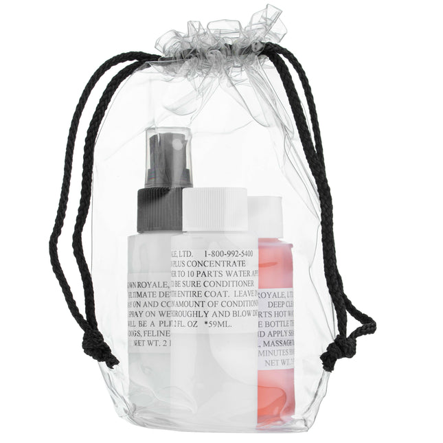 Crown Royale Deep Cleansing 1 Triple Pack - revitalizing dog coat care set.