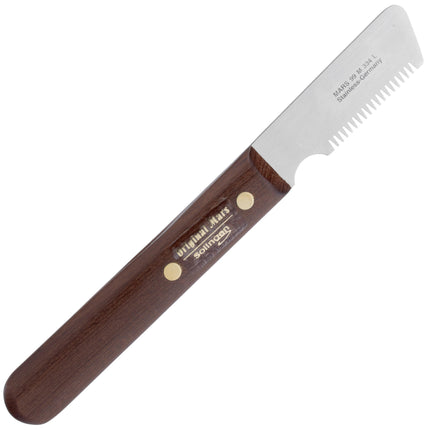 Mars - classic wooden trimmer for rough-haired breeds (99M334), for left-handed users.