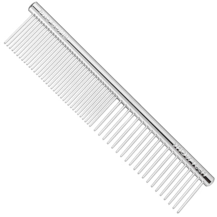 Show Tech Combi - Comb - metal comb with mixed tooth spacing - Length:.