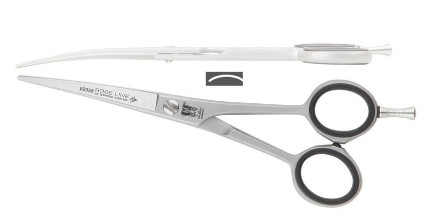 Witte Line - curved scissors with micro-grinding.