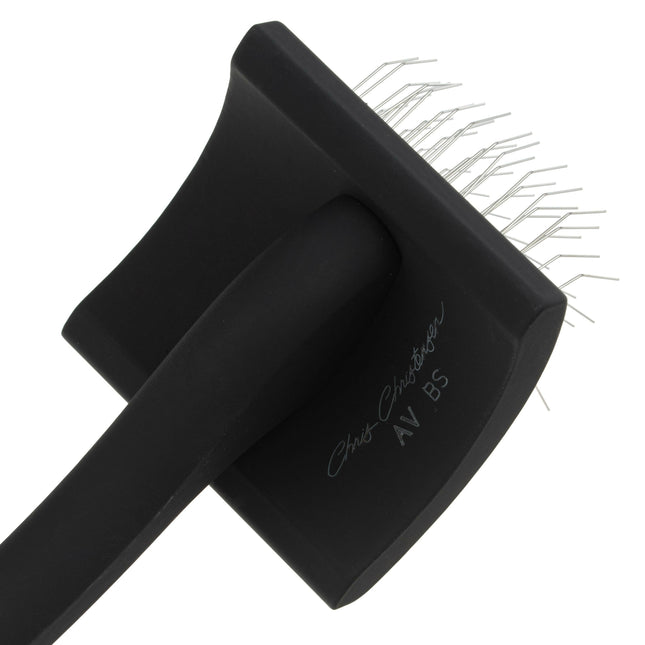 Chris Christensen Baby K Slicker Brush - poodle brush with long pins.