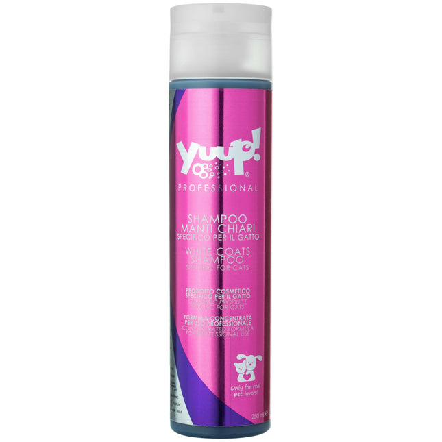 Yuup! Professional Cat Coat Shampoo - shampoo for cats with light-colored fur, concentrate 1:20.
