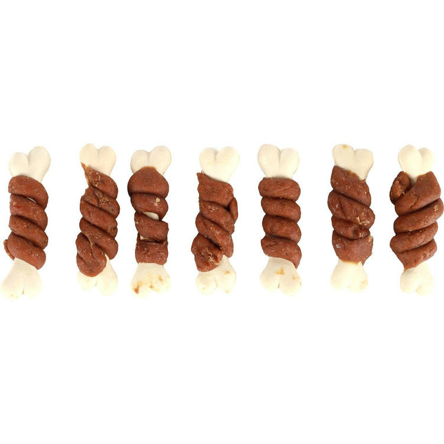 Flamingo Hapki Rabbit Calcium - dog treat, calcium cubes wrapped in rabbit meat.