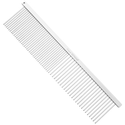 Greyhound - metal comb with long teeth, spacing 50/50, length.