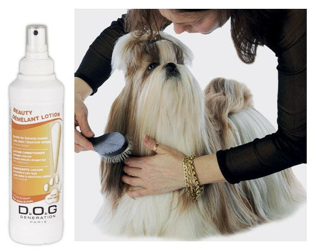 Dog Generation Beauty Lotion Conditioner - detangling preparation with mango extract.
