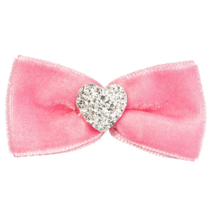 Blovi Bow Velvet Heart Bow Tie.
