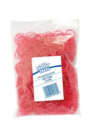 Show Tech Hair Rollers Rubber Bands 1000pcs, diameter.