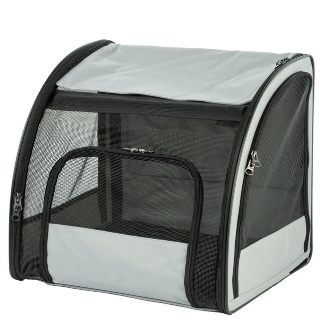 Flamingo Car Seat Rey - breathable car carrier for dogs and cats, up to 8kg.