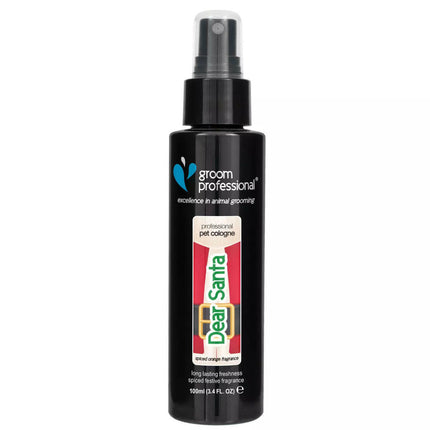Groom Professional Dear Santa Cologne - holiday perfume for dogs.