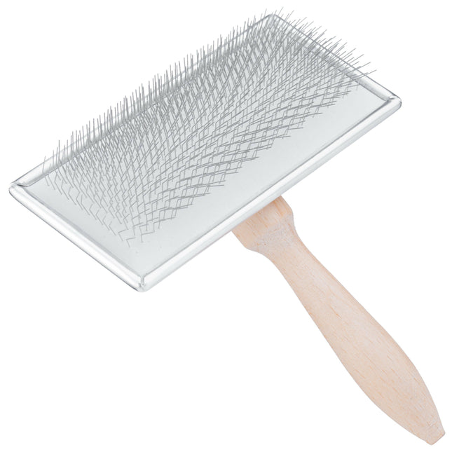 Lawrence Tender Care Soft Slicker Brush - Wire Brush for Dogs L.