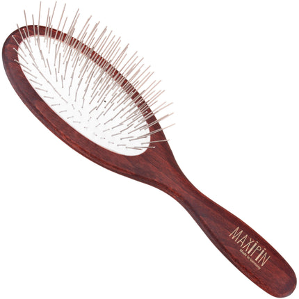 Maxi Pin - large, oval brush for long-haired dogs, metal pins.