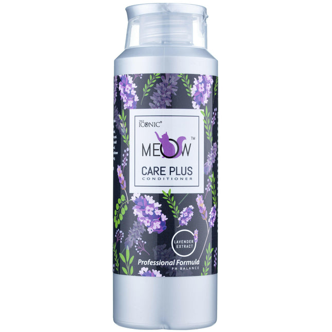 True Iconic Meow Care Plus Conditioner - volumizing conditioner for cats.
