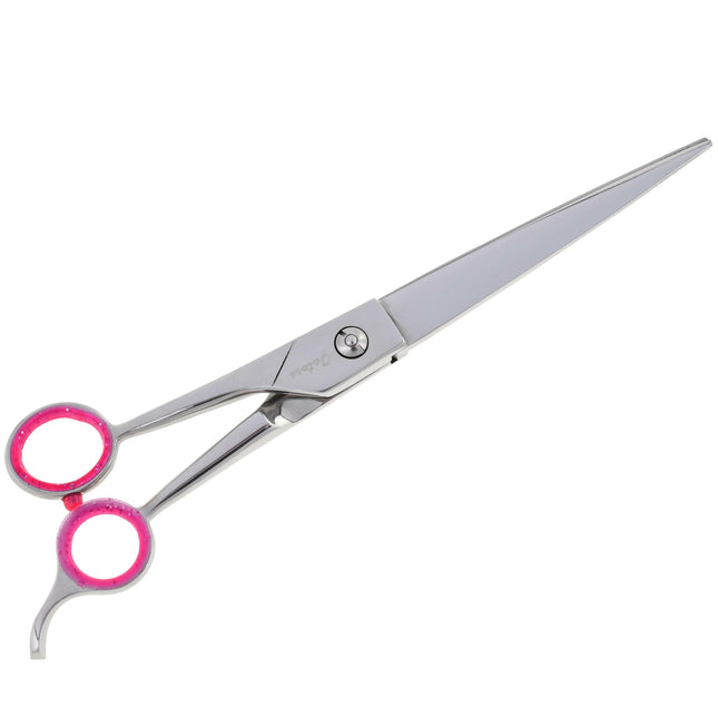 Geib Gator Left Straight Scissors - straight grooming scissors, made of Japanese stainless steel, left-handed.