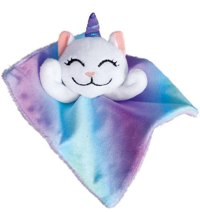 KONG Crackles Caticorn - crinkly plush toy for cats, cat unicorn with catnip.