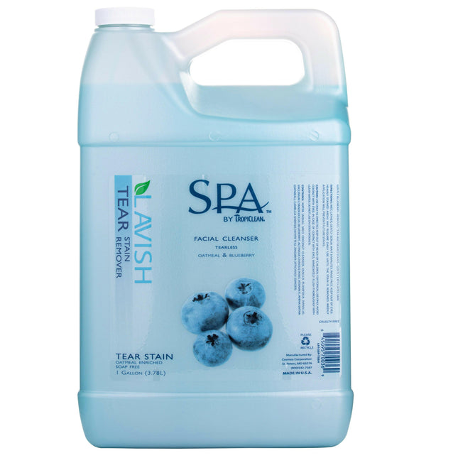 Tropiclean Tear Stain Remover Facial Cleanser - gentle milk for removing discoloration and tear marks.