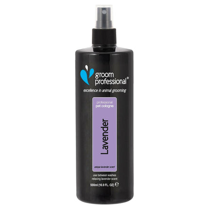 Groom Professional Cologne - perfumed water with a relaxing lavender scent.
