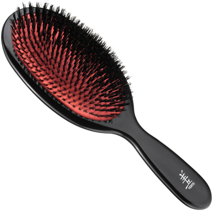 Yento large brush made of real boar bristles.