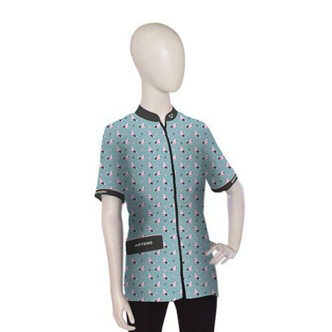 Artero Poodle Jacket - Grooming Blouse with Poodle Design.