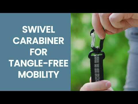 Kurgo Direct to Latch Swivel Tether - car seat belt for dogs, for ISOFIX system.