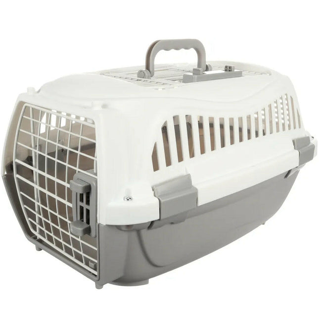 Flamingo Transport Cage Globe Grey M - transporter for cats and dogs, for.