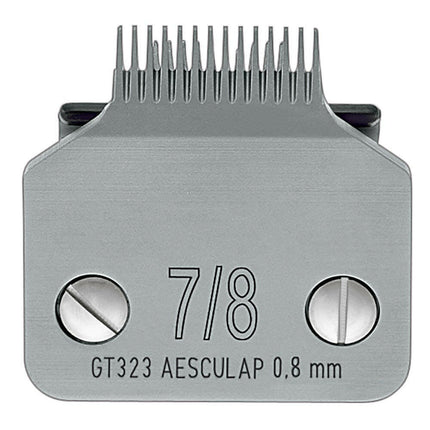 Aesculap 7/8 - Snap-On clipper blade, perfect for paws and faces.