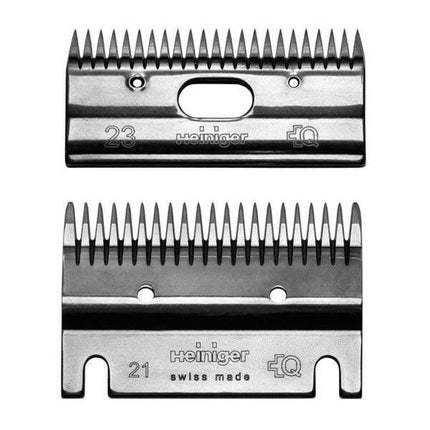 Heiniger 21/23 - complete blade set for horses, cutting height.