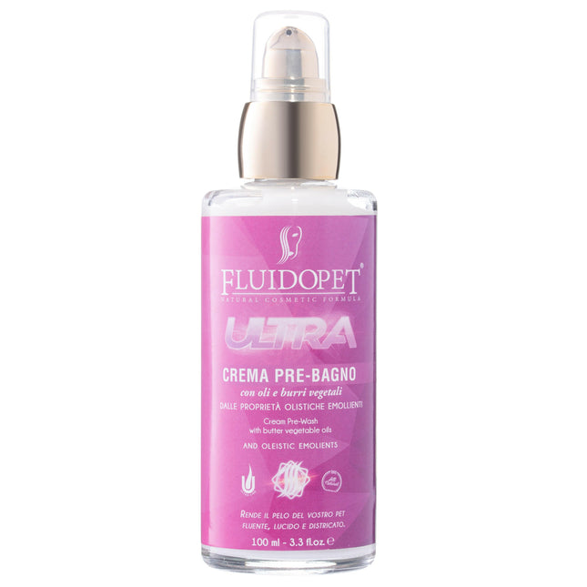 FluidoPet Ultra Body Cream - professional, multifunctional detangling balm with hyaluronic acid and shea butter.