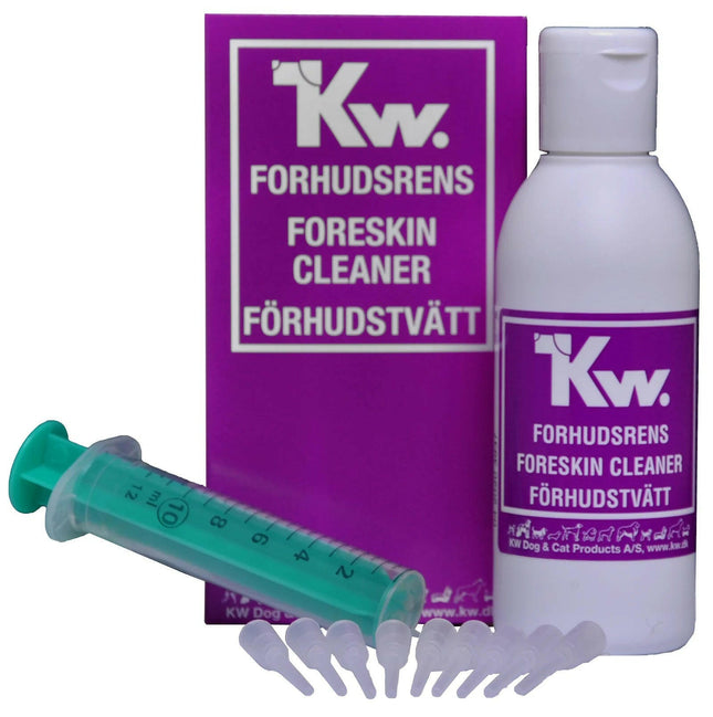 KW Foreskin Cleaner - foreskin cleaning solution for dogs.