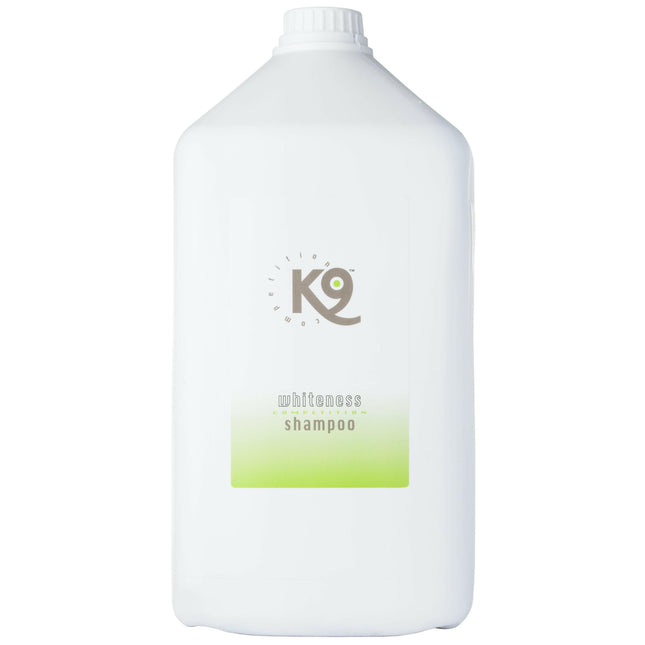 K9 Whiteness Shampoo - Aloe Shampoo for Light-Colored Fur of Dogs, Cats, and Pets, Concentrate 1:10.