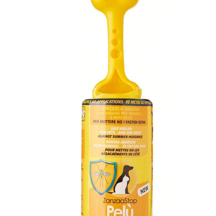 Mugue Pelu Insect Repellent Roller - scented roller for collecting pet hair, repelling mosquitoes.