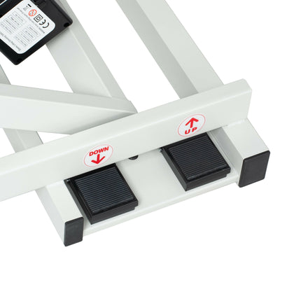 Stainless Steel Blovi with Electric Lift, Right Side Entry.