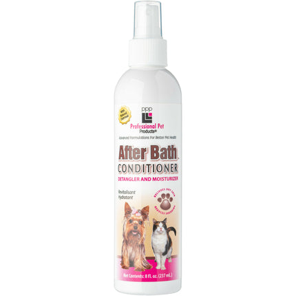 PPP After Bath Spray Oatmeal - soothing spray conditioner that makes it easier to detangle your dog's and cat's fur..
