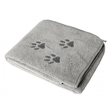 Flamingo Microfiber Towel - microfiber towel for pet bathing.