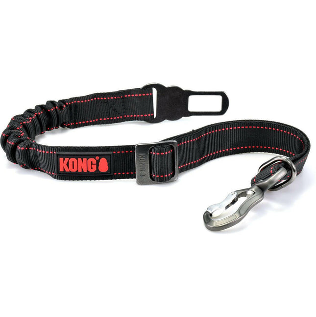 KONG Travel Deluxe Swivel Tether - padded safety belt for cars, for dogs.