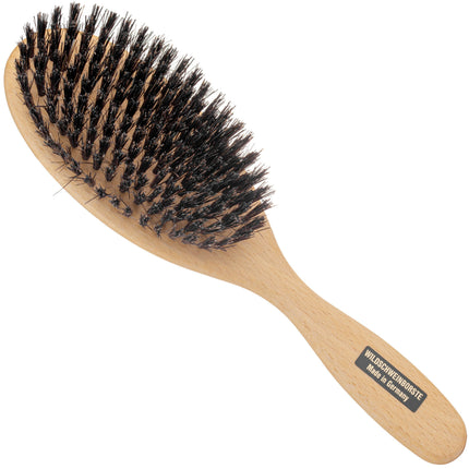 Keller Bursten - oval brush made of natural boar bristles.