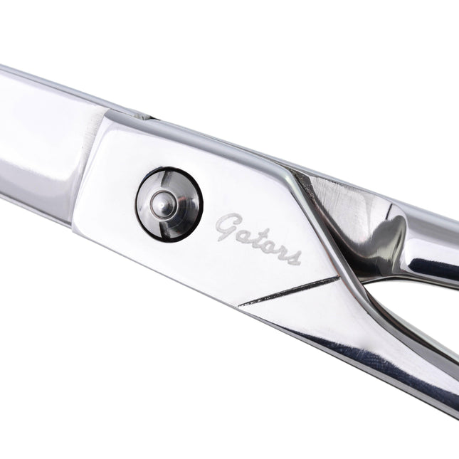 Geib Gator Left Straight Scissors - straight grooming scissors, made of Japanese stainless steel, left-handed.