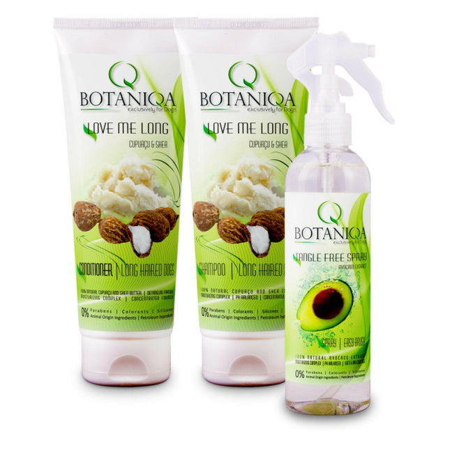 Botaniqa Cosmetic Set for Long-Haired Dogs.