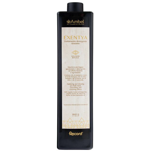 Ambel Exentya - cleansing and regenerating pre-bath mask for dogs and cats, concentrate.