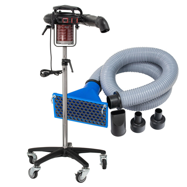 Double K ChallengAir 9000 II Stand Dryer + Accessory Kit - professional stand dryer with rotating function + accessory kit.