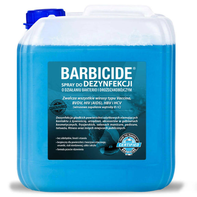 Barbicide disinfectant solution for all surfaces, unscented.