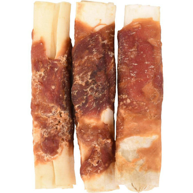 Flamingo R'hide Ribs Duck - dog treat, duck ribs.