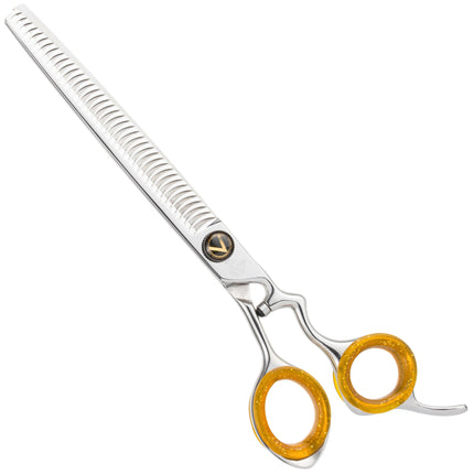 P&W Alien Hand Made Thinning - professional single-sided thinning shears with micro-grinding, 40 teeth.