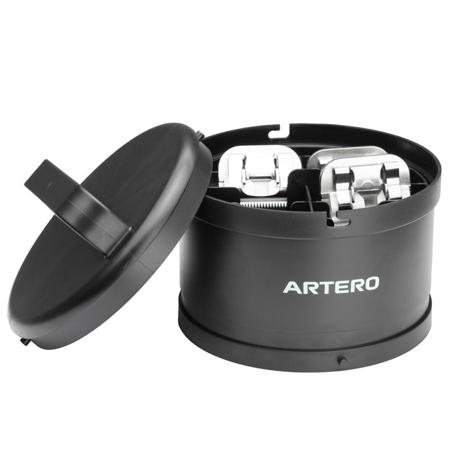 Artero Blade Care Box - container for storing and cleaning clipper blades.