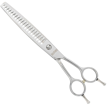 Ehaso Revolution Chunker - professional single-sided thinning shears, best Japanese steel, 22 teeth.