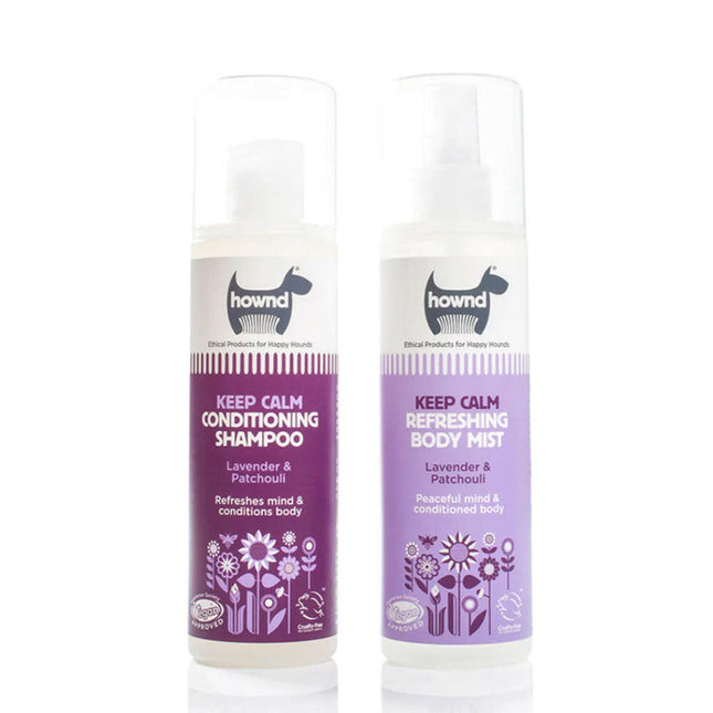 Hownd Keep Calm Body Mist - fragrance mist for adult dogs.