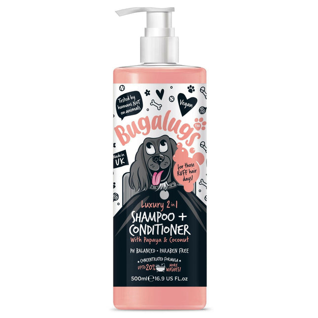 Bugalugs Shampoo Gift Set - set of four dog shampoos.