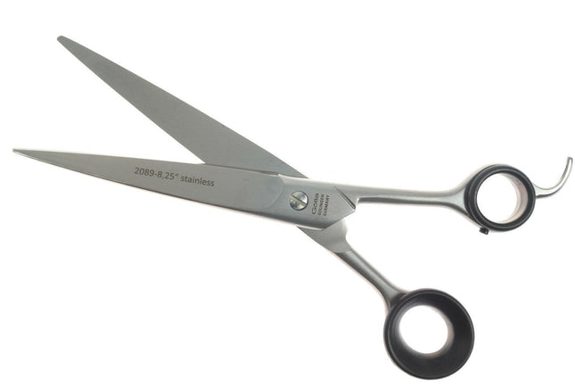 Gotta Solingen Curved Scissors (20cm) with Single-Sided Micro-Sanding, Wide.